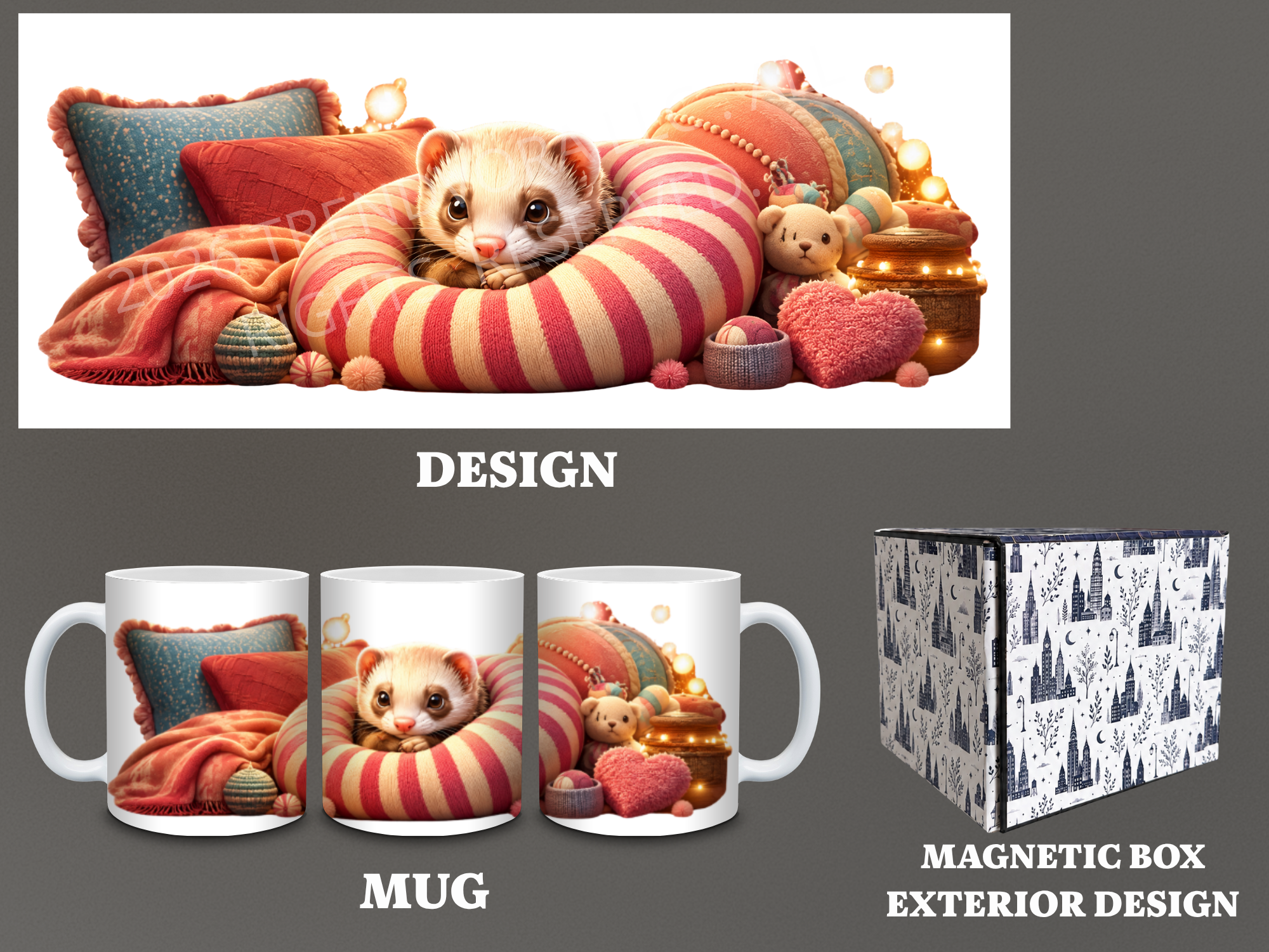 Premium 11 oz Mug Experience with Designer Magnetic Box