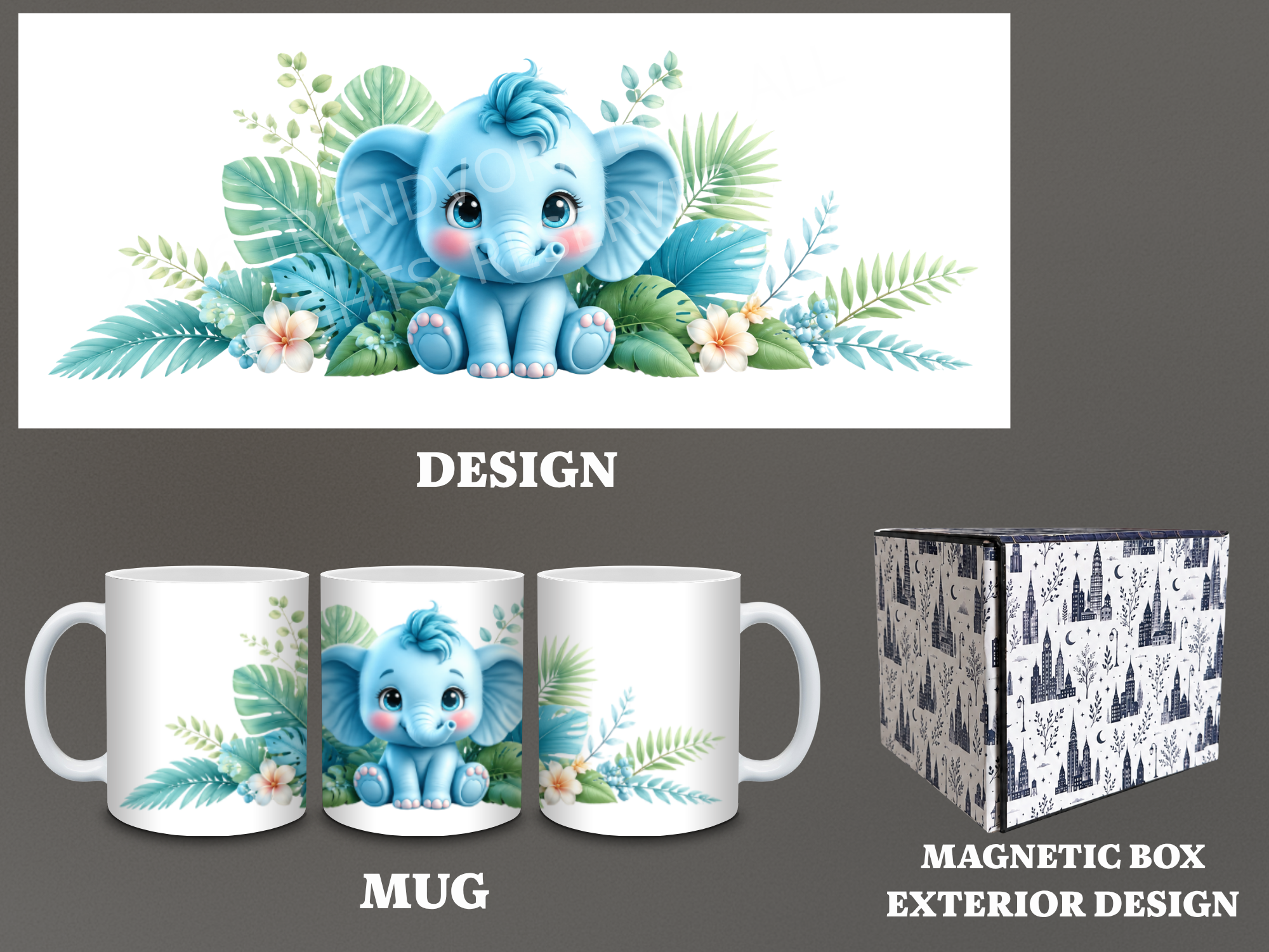 Premium 11 oz Mug Experience with Designer Magnetic Box