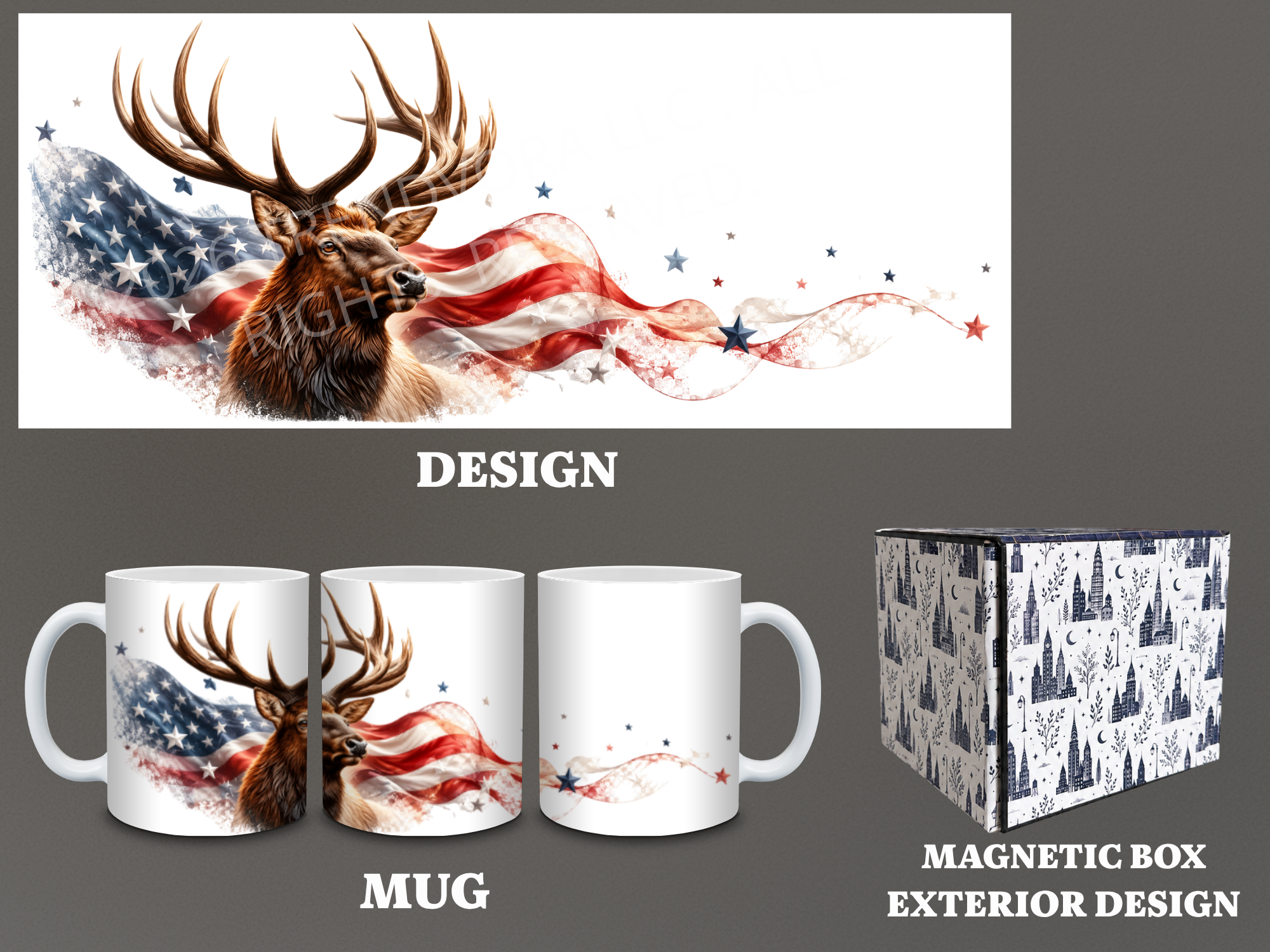 Premium 11 oz Mug Experience with Designer Magnetic Box