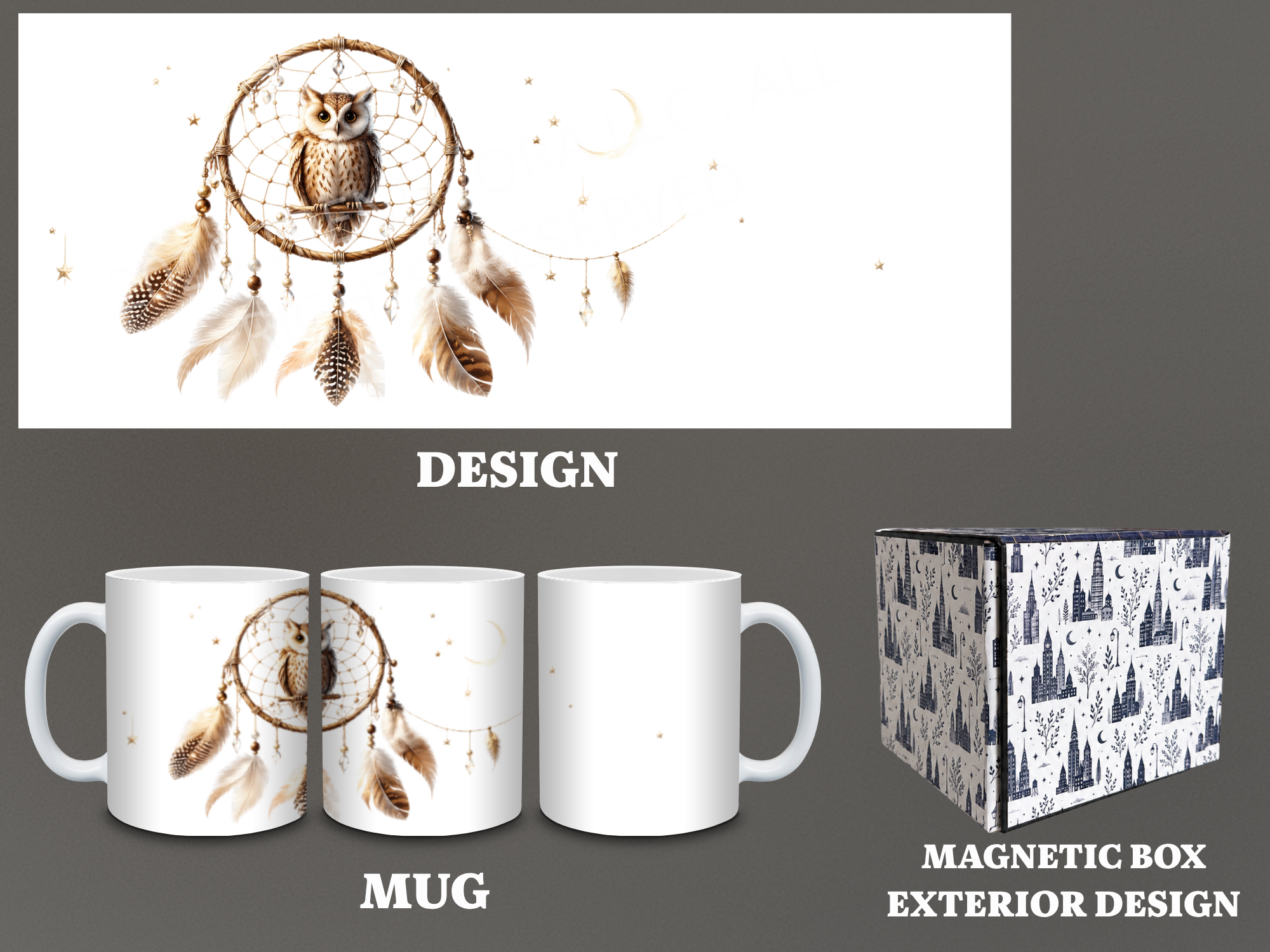 Premium 11 oz Mug Experience with Designer Magnetic Box