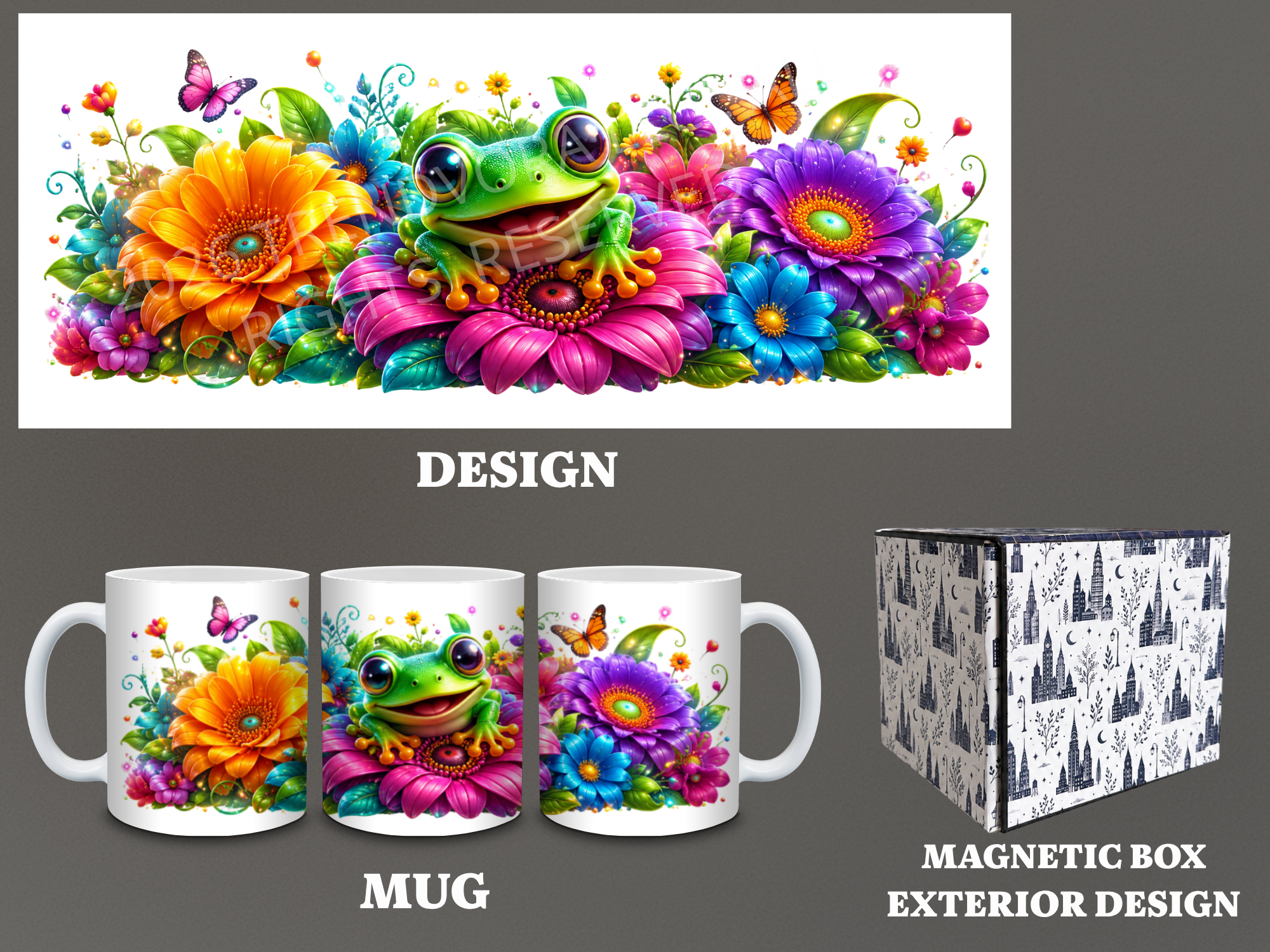 Premium 11 oz Mug Experience with Designer Magnetic Box